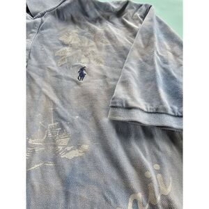 Ralph Lauren Polo Shirt Mens XL polo blue with clouds Classic fit